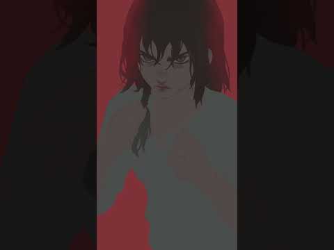 Mineko: blood - video drawing - ipad + procreate