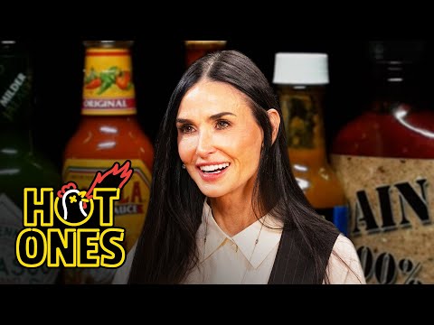 Demi Moore Celebrates Her Birthday While Eating Spicy Wings | Hot Ones