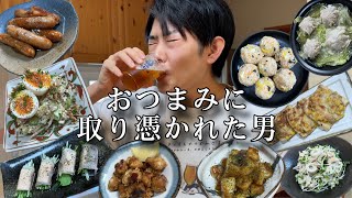 【おつまみ１０品】仕事休みにおつまみたくさん作って昼飲みする夫