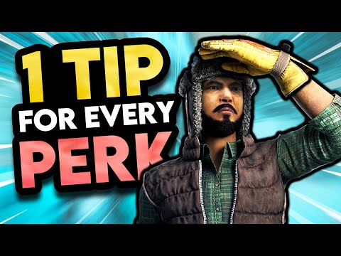 1 Tip for EVERY Survivor Perk - Dead by Daylight