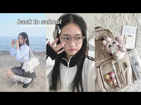 preparing for BACK TO SCHOOL📓: uni shopping, what's in my bag, cooking meals, last summer hangouts