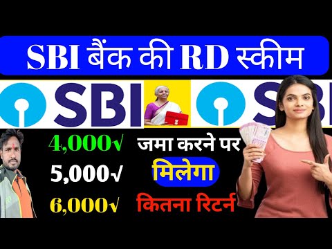 SBI Recurring Deposit Interest Rates 2024 | State Bank Of India Recurring Deposit Features, Benefits