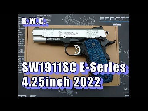 ToyGunﾓﾃﾞﾙｶﾞﾝ発火【B.W.C. SW1911SC E-Series 4.25inch Slide SV Model(2022)】の発火