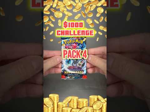 🎉 $1K Pokémon Pack Challenge! 🎉