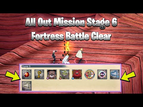 NxB NV : All Out Mission 20 Stage 6 Fortress Battle Clear Full Guide 🔥 Aom Stage 6 Guide NxB NV