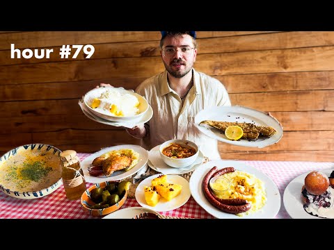 100 Hours of Eating in Romania (My Home)