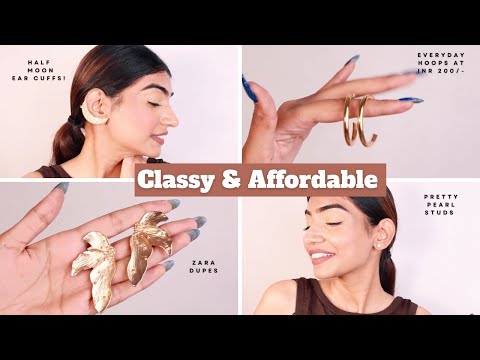 *AFFORDABLE*  Jewellery Collection | Everyday tiny  Earrings & Hoops From Amazon!!