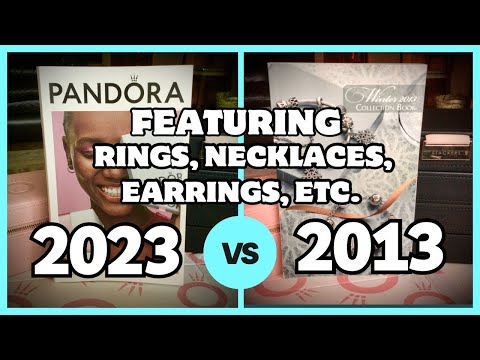 PANDORA Winter Catalogs 2023 vs 2013 - Rings, Necklaces, Earrings, etc 😁💙