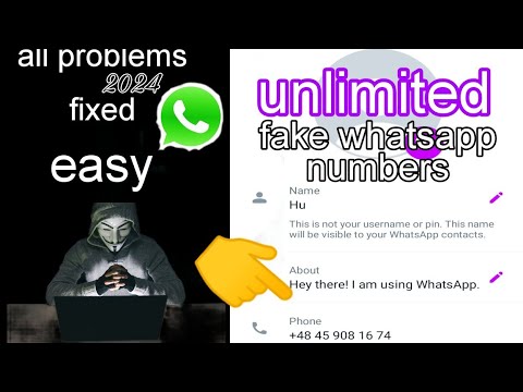 Fake Whatsapp Number | Fake Whatsapp Account Kaise Banaye 2023 | How to create fake whatsapp account