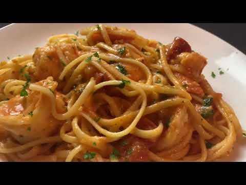 Tomato Garlic Butter Shrimp