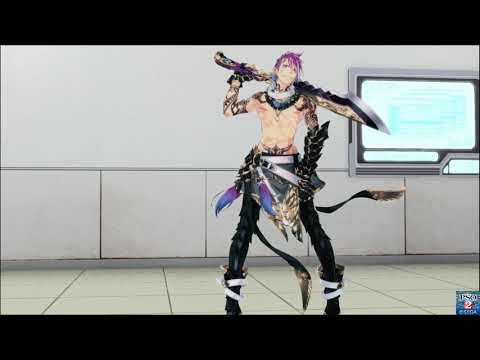 PSO2 ロビーアクション 570 ジャスパー/ローザ