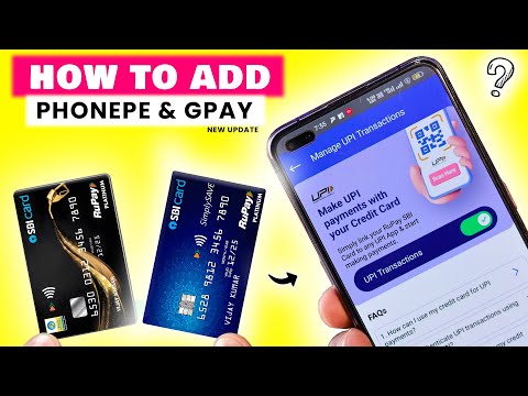 How to Add SBI Rupay Credit Card to PhonePe & GPay: SBI Card App New Update!