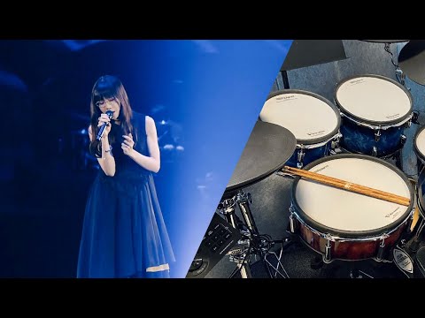 《Aimer Live in Saitama Super Arena "night world" 2021》8. グレースノート Drum Cover (with lyrics)