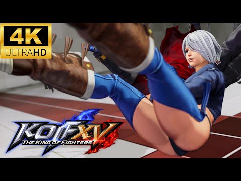 【KOF15】アンヘル　全キャラにアセンションタイムまとめ　THE KING OF FIGHTERS XV 　ALL SUPER MOVES　Ascension Time　ngel　4K/60fps