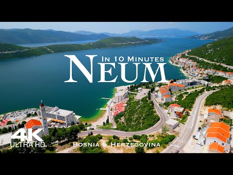 NEUM 🇧🇦 Неум Drone Aerial 4K | The Only Coastal Town of Bosnia & Herzegovina Босна