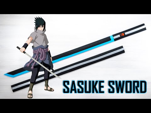 Sasuke KATANA - Recreating the Iconic Sword Out of Paper