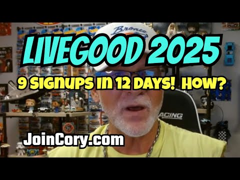 LIVEGOOD Review, 9 Signups In 12 Days, Best Technique How!