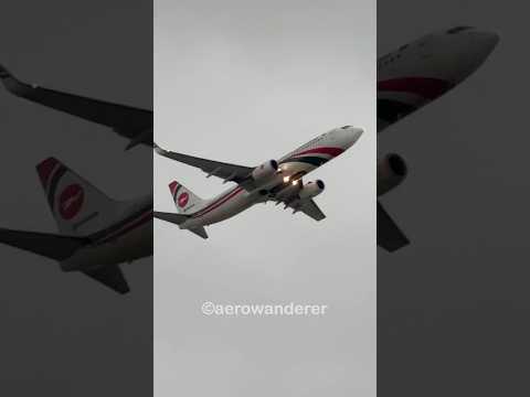 BIMAN BANGLADESH AIRLINES B737 takeoff at Chennai Airport #shorts #plane #b737 #takeoff #aviation