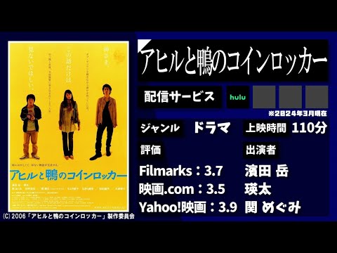 アパートの隣人は、"本屋の襲撃"を計画していた...。映画『アヒルと鴨のコインロッカー』を1分で紹介【ネタバレなし】