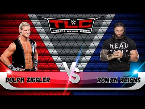 Full Match | Dolph Ziggler AEW vs Roman Reigns | TLC "Tables Ladders Chairs" | WWE Raw