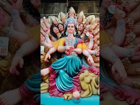 Best durga mata idol of hyderabad 2024 | #trending #shorts #status #visarjan #matarani #maa