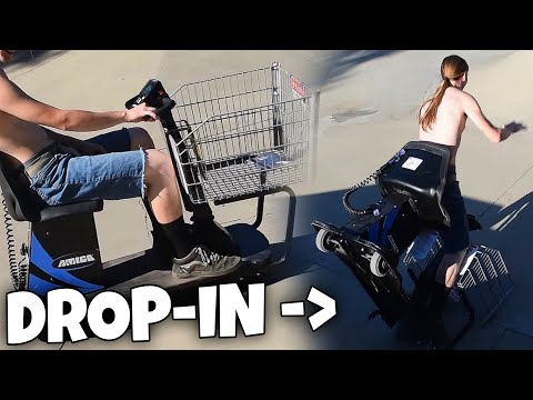 Walmart Mobility Scooter At The Skatepark