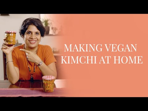 Making Vegan Kimchi At Home | Vinita Contractor