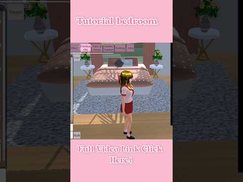 Bedroom Tutorial ✨🪴 : Sakura School Simulator #sakurachoolsimulator