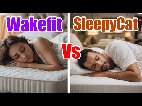 WakeFit Vs SleepyCat Mattress Comparison 2024