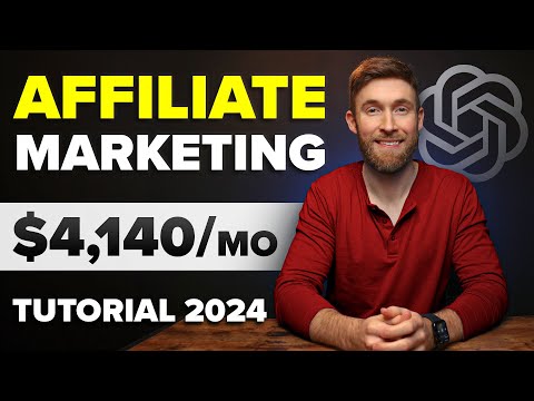 Affiliate Marketing Tutorial For Beginners 2024 (Step by Step Using AI)