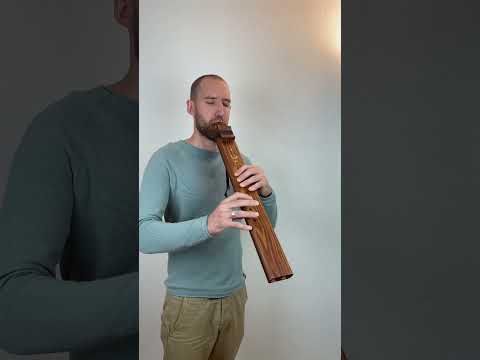 One of out most requested flutes - the AMA drone flute key of D #flute  #meditation #calm #relax