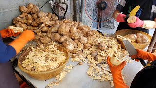 Make Honey Sweet Potatoes, Taiwan Shaved Ice #那個美食頻道 #Taiwanese_Street_Food