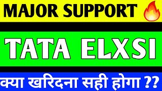 TATA ELXSI SHARE UPDATE | TATA ELXSI SHARE LATEST NEWS | TATA ELXSIPRICE TARGET