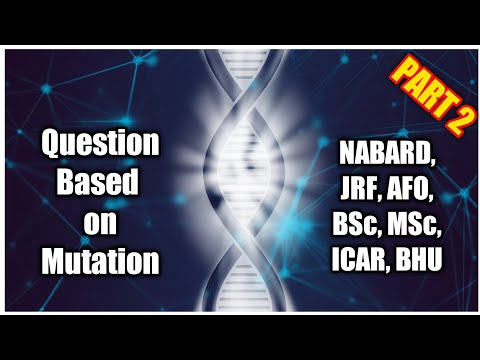 #no1trending #agriculture // Mutation top mcq for BHU, FCI, AFO, NABARD and all agriculture exam//