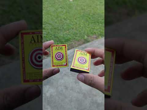 Cool magic trick with MATCH box #shorts