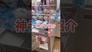 【確率無視】ちいかわのぬいぐるみを一発で取る方法！