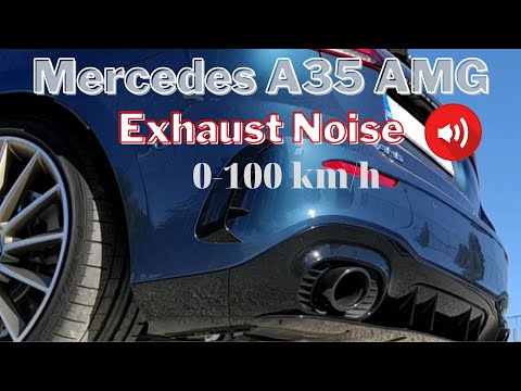 Mercedes A35 AMG 2020 Exhaust Pure Sound & Acceleration 0-100km/h | PeriTroxon.gr