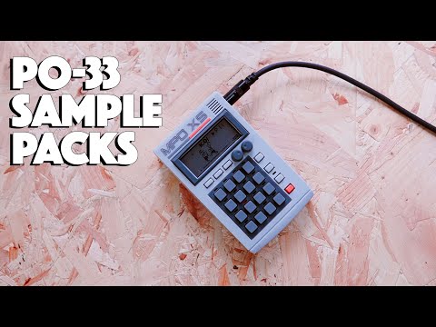 PO-33 Sample Packs [CNTR RNDM]