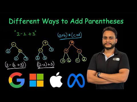 Different Ways to Add Parentheses | Leetcode 241