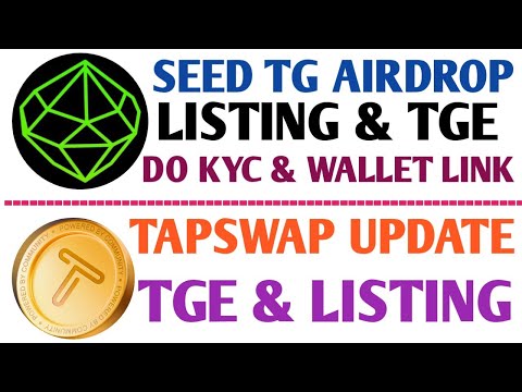 Seed Airdrop Listing Date 🌹 | Seed Mining New Update | Tapswap Airdrop Listing Date| Tapswap Update