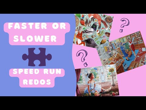 Speed Run Redos #shorts #puzzle #jigsawpuzzle #puzzlelover #jigsaw