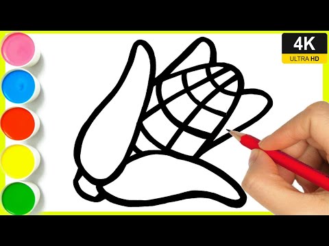 How to draw a corn 🌽 || Easy to draw sweet corn Drawing || Step by step corn Drawing for beginners.