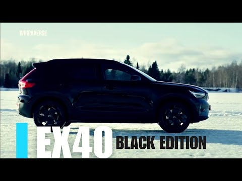 VOLVO Unveils the 2024 EX40 Black Edition!🔥  #volvoex40  #volvo #luxurycars #cars #suv #truck