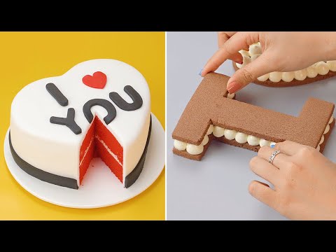 My Favorite Heart Chocolate Cake Decorating Ideas  | Perfect Cake Decorating Tutorial | So Yummy