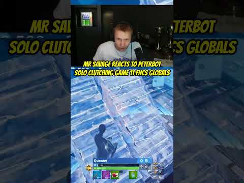 Mr Savage Reacts to Peterbot's INSANE Solo Clutch 😳