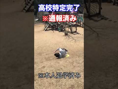 【いい加減にしろ】公園で迷惑行為をしてしまう高校生※本人退学済み