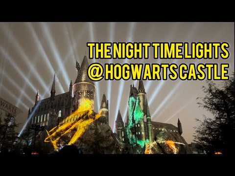 The Night Time Lights @ Hogwarts Castle