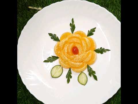 How to carve Fruit very fast and beautiful #fruitdecoration #shorts