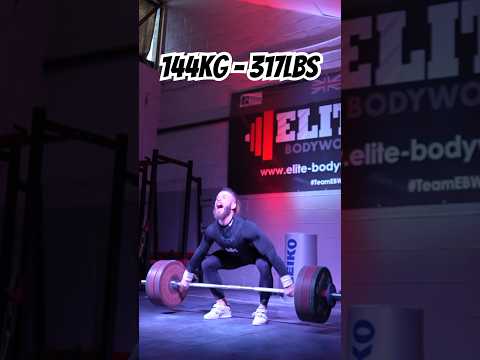 144kg - 317lbs SNATCH under pressure #weightlifting