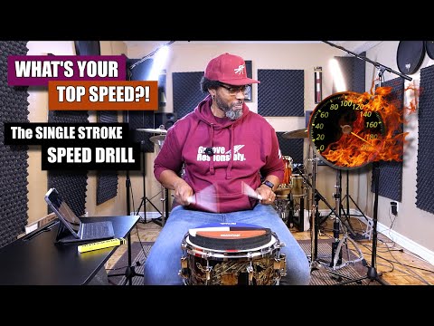 How Fast Can You Go?! - Try The Single Stroke Speed Drill 💪🏽